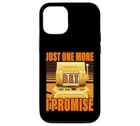 Juste un pari de plus je promets Lucky Slot Machine Gambling Coque pour iPhone 12/12 Pro