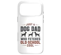 Juste Un père de Chien Qui va Chercher Un Amoureux de la Vieille école et du rétro des années 80 Coque pour iPhone 17 Pro Max