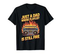 Juste un père dont la playlist est toujours en cours T-Shirt
