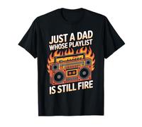 Juste un père dont la playlist est toujours en cours T-Shirt