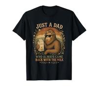 Juste Un père Qui est Revenu avec Le Milkshirt | Cottagecore T-Shirt