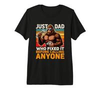 Juste Un père Qui l'a réparé Avant de Qualifier quiconque de rétro T-Shirt Haut de Gamme