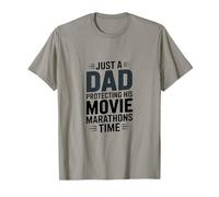 Juste Un père Qui protège Le Temps de Ses Marathons de Films T-Shirt