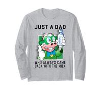 Juste Un père Qui revenait Toujours avec du Lait Manche Longue