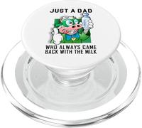 Juste Un père Qui revenait Toujours avec du Lait PopSockets PopGrip pour MagSafe