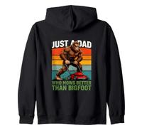 Juste Un père Qui tond Mieux Que Sasquatch, C'est drôle Sweat à Capuche