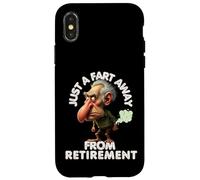 Juste un pet loin de la retraite, presque à la retraite Coque pour iPhone X/XS