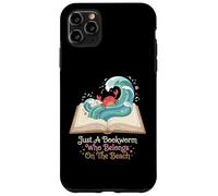 Juste Un Rat de bibliothèque Qui a sa Place sur la Plage Coque pour iPhone 11 Pro Max