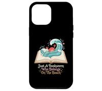 Juste Un Rat de bibliothèque Qui a sa Place sur la Plage Coque pour iPhone 12 Pro Max