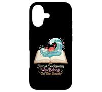 Juste Un Rat de bibliothèque Qui a sa Place sur la Plage Coque pour iPhone 17