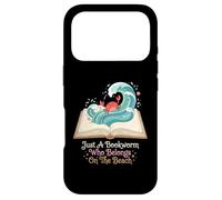Juste Un Rat de bibliothèque Qui a sa Place sur la Plage Coque pour iPhone 17 Pro