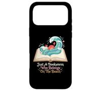 Juste Un Rat de bibliothèque Qui a sa Place sur la Plage Coque pour iPhone 17 Pro Max
