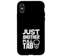 Juste Une Autre Languette de détection de métal pour détecter Les déchets Coque pour iPhone X/XS