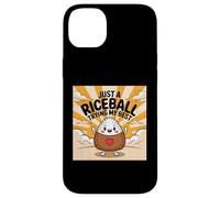 Juste une boule de riz qui essaie mon meilleur mignon Kawaii Coque pour iPhone 14 Plus