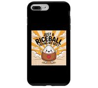 Juste une boule de riz qui essaie mon meilleur mignon Kawaii Coque pour iPhone 7 Plus/8 Plus