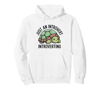 Juste Une Citation introvertie de Tortue Sweat à Capuche