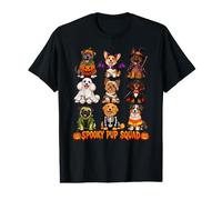 Juste Une Escouade de Chiots effrayante, Un fantôme d'halloween, Une Maman Vampire T-Shirt Graphique avec Valeur