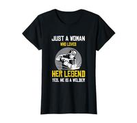 Juste Une Femme Qui Aime sa légende, Oui, il est Soudeur. T-Shirt