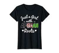 Juste Une Fille aux Racines afghanes, Femmes et Filles afghanes T-Shirt