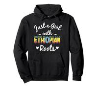 Juste une fille aux racines éthiopiennes, Ethiopia Woman Pride Sweat à Capuche