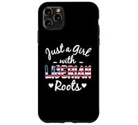 Juste Une Fille aux Racines libériennes, Liberia Girls Pride Coque pour iPhone 11 Pro Max