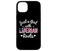 Juste Une Fille aux Racines libériennes, Liberia Girls Pride Coque pour iPhone 14 Plus