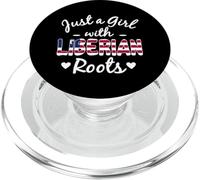 Juste Une Fille aux Racines libériennes, Liberia Girls Pride PopSockets PopGrip pour MagSafe