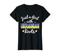Juste Une Fille aux Racines ukrainiennes, Ukraine Pride Woman T-Shirt