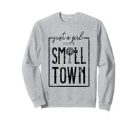 Juste une fille d'un fermier de Cowgirl de petite ville Sweatshirt