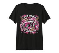 Juste Une Fille Qui Adore Les Tracteurs Humour Agricultrice T-Shirt Haut de Gamme