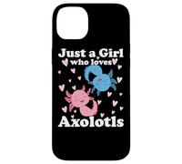 Juste Une Fille Qui Aime Axolotls Axolotl Cute Kawaii Design Coque pour iPhone 14 Plus