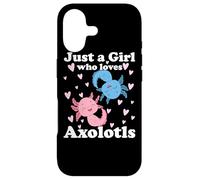 Juste Une Fille Qui Aime Axolotls Axolotl Cute Kawaii Design Coque pour iPhone 17