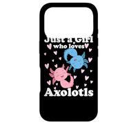 Juste Une Fille Qui Aime Axolotls Axolotl Cute Kawaii Design Coque pour iPhone 17 Pro