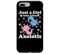 Juste Une Fille Qui Aime Axolotls Axolotl Cute Kawaii Design Coque pour iPhone 7 Plus/8 Plus