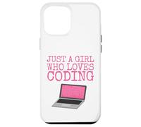 Juste une fille qui aime coder Coque pour iPhone 12 Pro Max