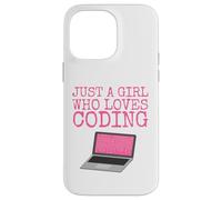 Juste une fille qui aime coder Coque pour iPhone 14 Pro Max