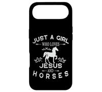 Juste Une Fille Qui Aime Jésus et Les Chevaux Coque pour iPhone Air