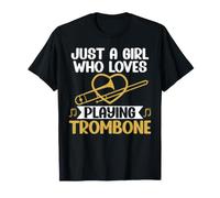 Juste Une Fille Qui Aime Jouer Trombone Girl Trombone T-Shirt