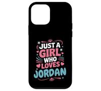 Juste Une Fille Qui Aime la Jordanie, Jolie Fan ou Partenaire de Jordan Coque pour iPhone 12 Mini