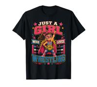 Juste Une Fille Qui Aime la Lutte, Filles et Enfants, Lutteuse T-Shirt