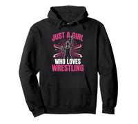 Juste Une Fille Qui Aime la Lutte - Wrestler Wrestle Sweat à Capuche