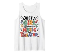 Juste Une Fille Qui Aime la Musique et Le théâtre, Les Arts de la scène Débardeur