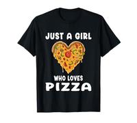 Juste une fille qui aime la pizza T-Shirt