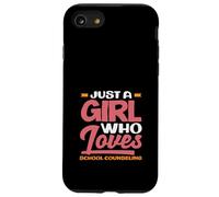 Juste Une Fille Qui Aime la Vie de conseillère Scolaire Coque pour iPhone SE (2020) / 7/8
