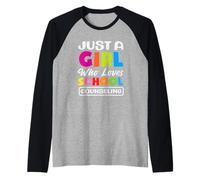 Juste Une Fille Qui Aime la Vie de conseillère Scolaire Manche Raglan