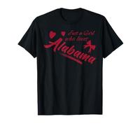 Juste Une Fille Qui Aime l'Alabama, Le Plaisir des Femmes et des Filles T-Shirt