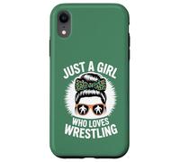 Juste Une Fille Qui Aime Le catcheur Girl Kids Coque pour iPhone XR
