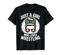 Juste Une Fille Qui Aime Le catcheur Girl Kids T-Shirt
