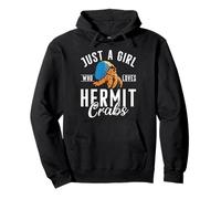 Juste Une Fille Qui Aime Les Bernard-l'ermite Sweat à Capuche