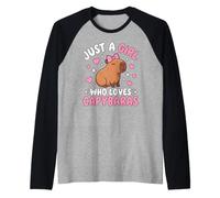 Juste Une Fille Qui Aime Les capybaras, Un Animal Mignon Manche Raglan